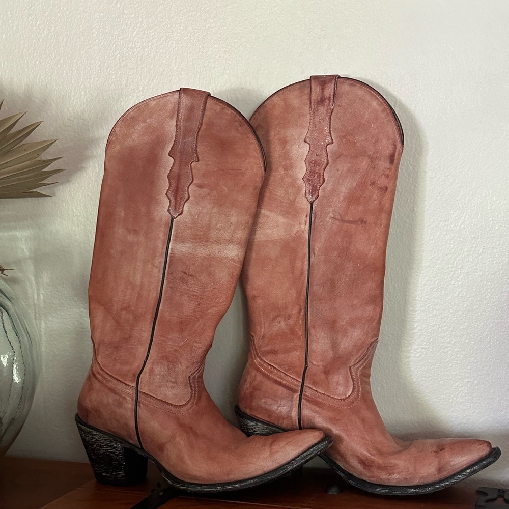 Old Gringo- Yippee Ki Yay Heeled Boots